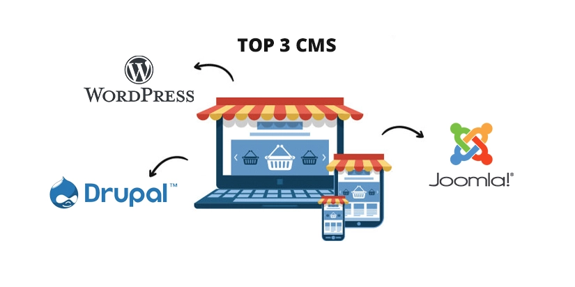Ingenious Netsoft: Top 3 CMS