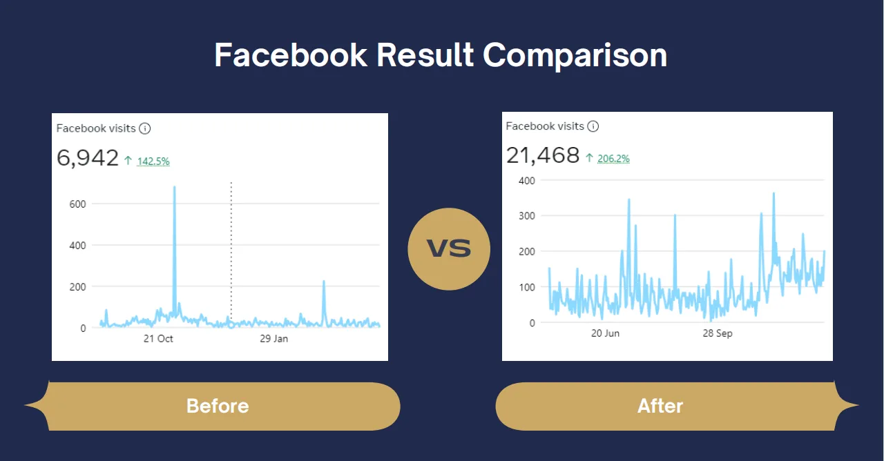Performance Insights Facebook Visits