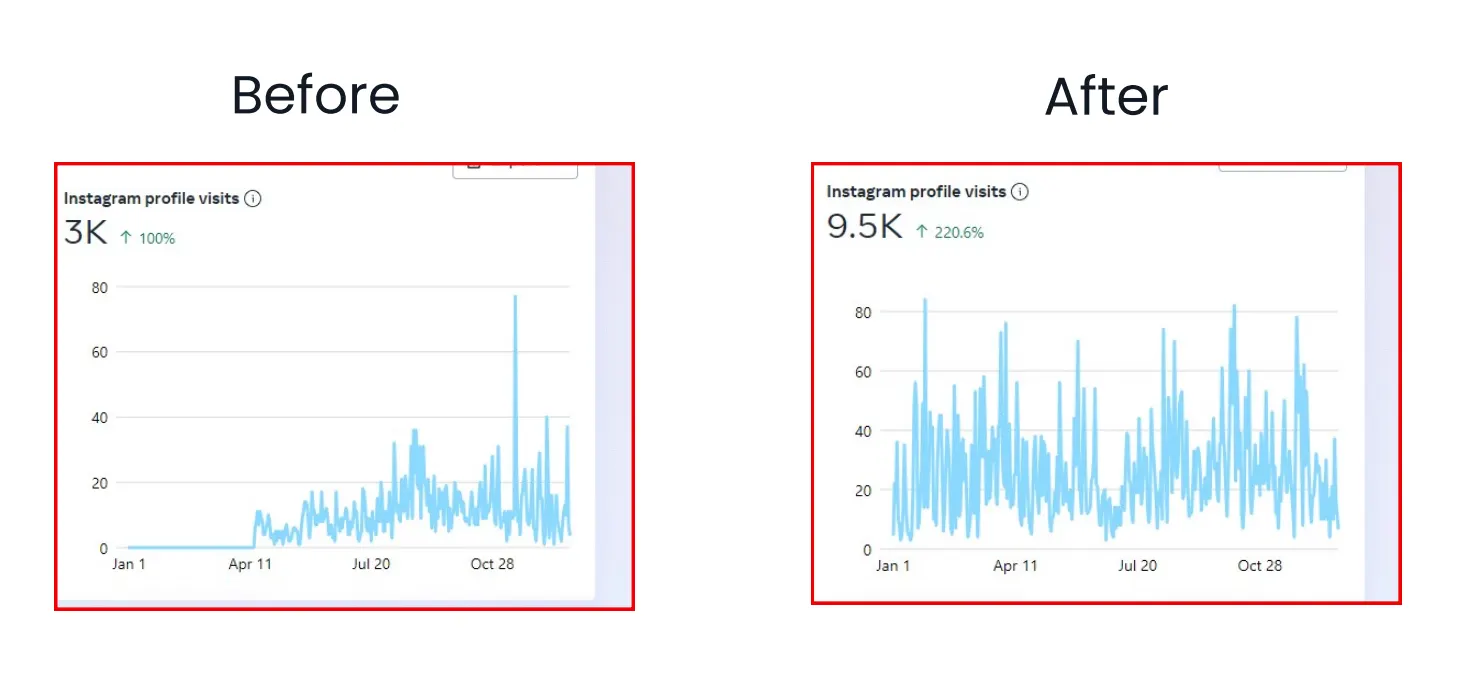 Instagram Profile Visits
