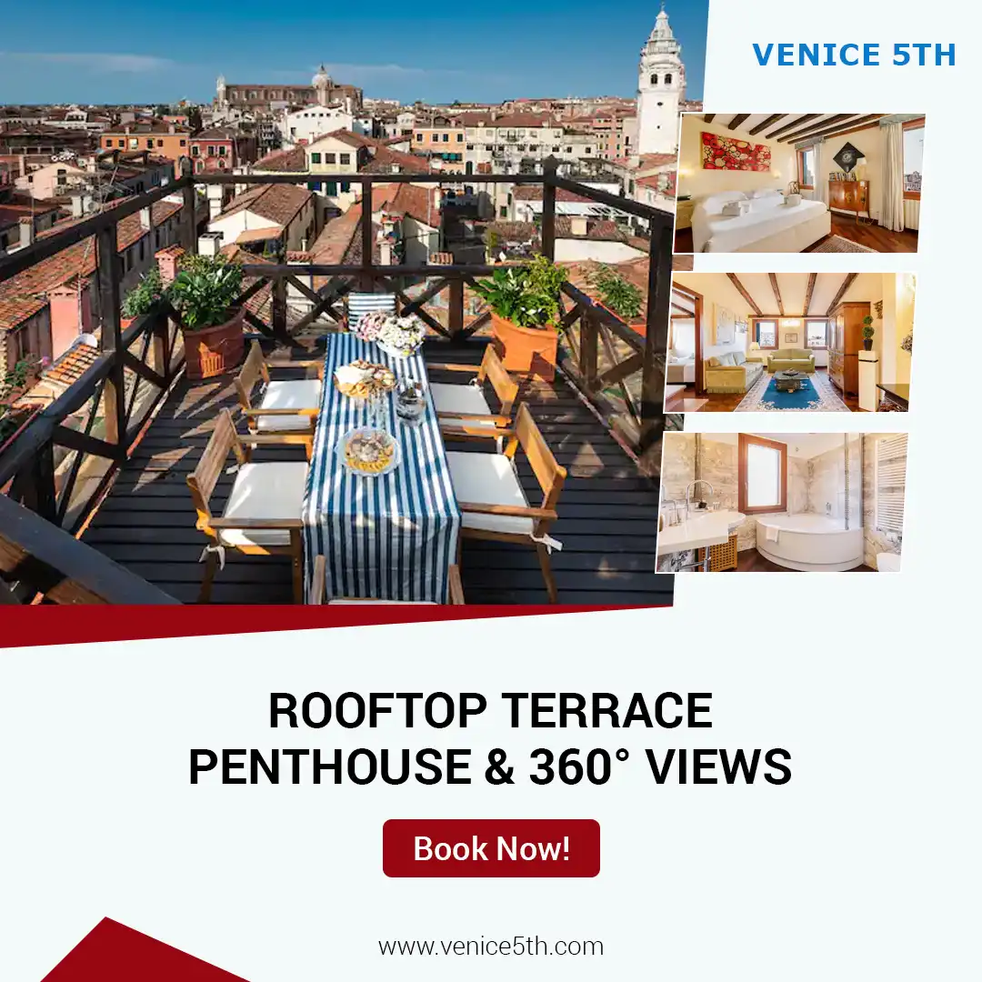 Venice 5th Luxury Penthouse Social Media Post – Ingenious Netsoft Portfolio Venice 5th Rooftop Terrace Penthouse 360 Degree Views Social Media Post Design – Ingenious Netsoft Portfolio