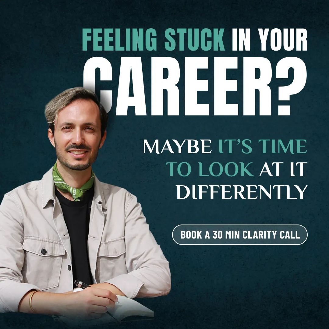Career Coaching Feeling Stuck Social Media Post – Ingenious Netsoft Portfolio Career Coaching Brand Feeling Stuck In Your Career Social Media Post Design – Book a 30 Min Clarity Call – Ingenious Netsoft Portfolio