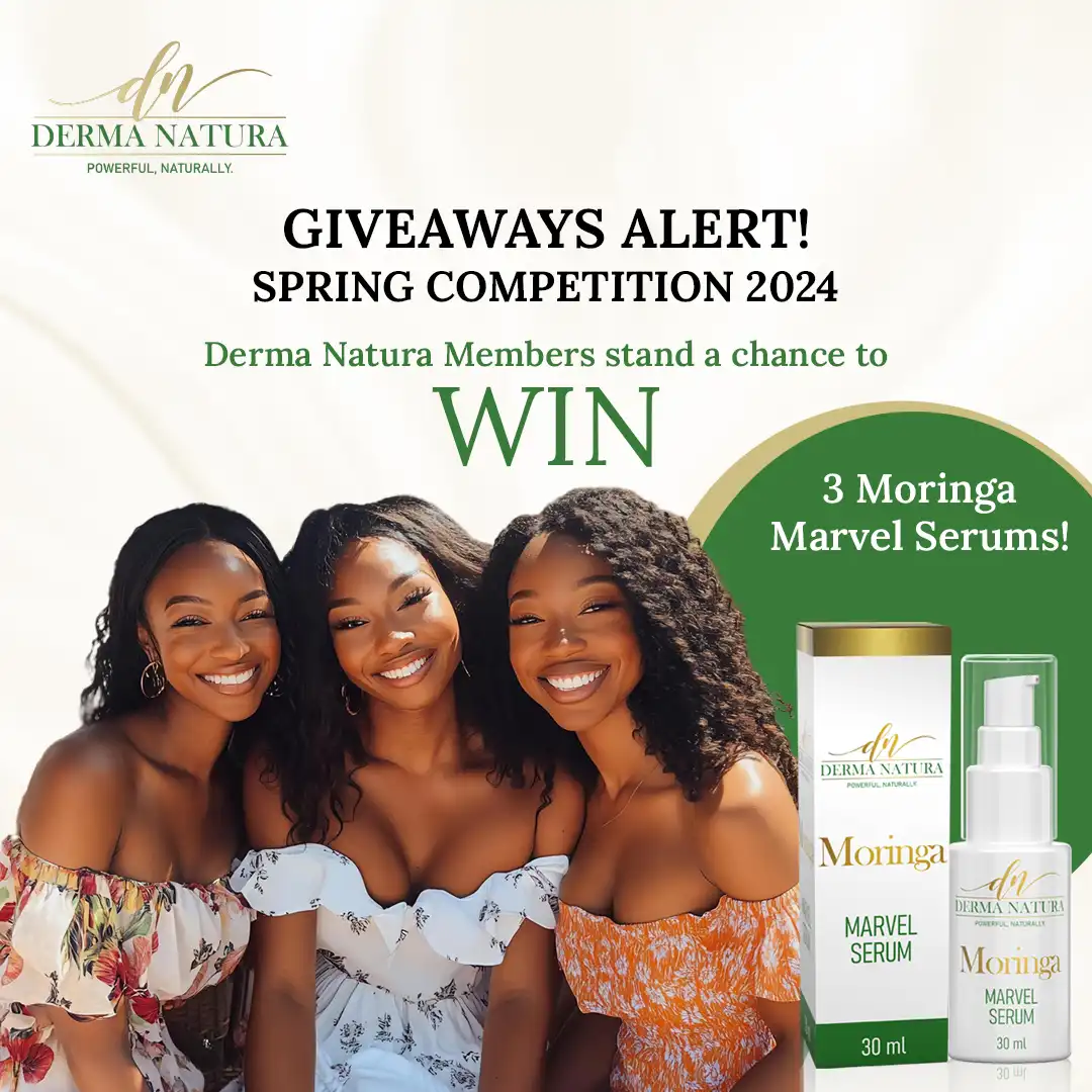 Derma Natura Giveaway Social Media Post – Ingenious Netsoft Portfolio Derma Natura Spring Giveaway Social Media Post Design – Moringa Marvel Serum Competition 2024 – Ingenious Netsoft Portfolio